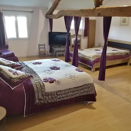 Les Tourterelles 住宿加早餐酒店 Chabournay